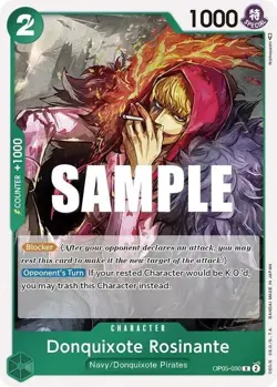 Donquixote Rosinante - Awakening of the New Era (OP05) One Piece TCG English - Image 1