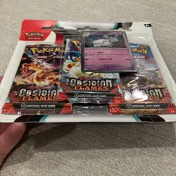 Pokemon TCG Scarlet & Violet - Obsidian Flames Booster Blister - 3 Packs 820650853784 - Image 2