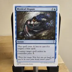 Mystical Dispute (White Border) #31 (NM) Mystery Booster 2 MB2 Magic MTG - Image 1