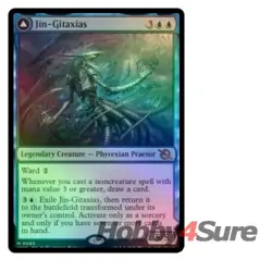 Foil Jin-gitaxias M/NM Magic: The Gathering MTG March Of The Machine - Image 1