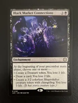Black Market Connections NEAR MINT NM Commander: Lost Caverns of Ixalan MTG - Image 1