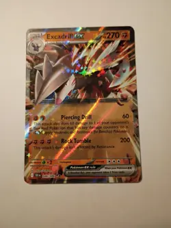 Excadrill ex 046/086 Sv: Black Bolt Holo Double Rare Pokemon Card - Image 1