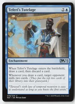 Teferi's Tutelage #78 (NM) Core Set 2021 M21 Magic MTG - Image 1