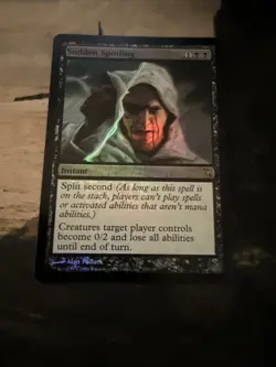 Foil Sudden Spoiling time spiral - Image 1