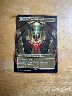 MTG Ziatora's Proving Ground Streets of New Capenna 295 Rare, Borderless NM - Image 1