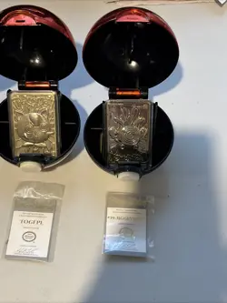 1999 Burger King Pokemon 23K Gold Plated Card 5/6 w Pokeballs & COA Charizard - Image 4