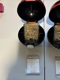 1999 Burger King Pokemon 23K Gold Plated Card 5/6 w Pokeballs & COA Charizard - Image 5