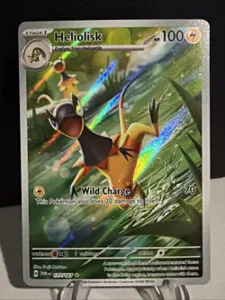 Pokemon TCG Heliolisk Twilight Masquerade Illustration Card #177/167 - Image 1