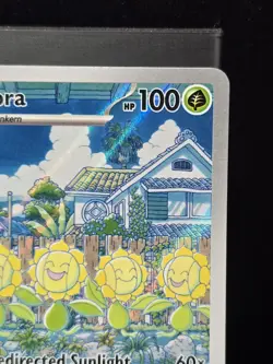 Pokemon Sunflora 169/167 Illustration Rare Twilight Masquerade Holofoil NM - Image 4