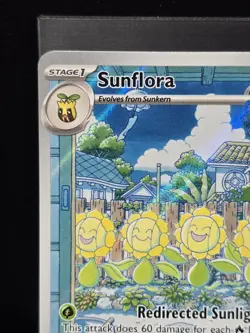 Pokemon Sunflora 169/167 Illustration Rare Twilight Masquerade Holofoil NM - Image 5