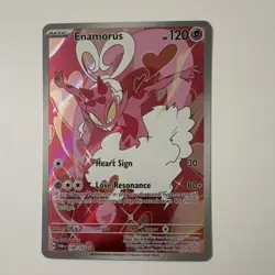 Pokemon TCG Enamorus Illustration Rare Full Art Holo 120 HP 180/167 Sv06 - Image 1