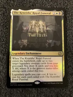 Magic The Gathering MTG - The Kenriths' Royal Funeral Foil - MAT - Image 1