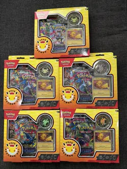 Pokemon TCG: Pokemon Day 2026 Collection Box - 30th Anniversary - Lot Of 5 In - Image 1