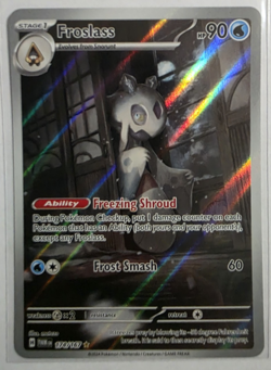 Pokemon TCG Froslass Illustration Rare 174/167 Sv06: Twilight Masquerade Holo - Image 1