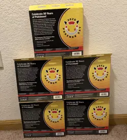 POKEMON Day 2026 30th Anniversary Collection TCG Box Set NEW SEALED LOT OF 5 - Image 2