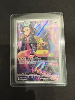 Marnie's Morpeko 206 SV Promo Illustration Rare NM Pokemon TCG - Image 1