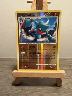 Pokemon TCG Toxicroak Arceus 11/99 Reverse Holo Rare DP - Image 1