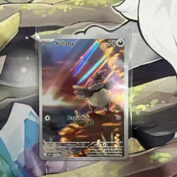 2025 Pokemon White Flare WHT EN Vullaby Illustration Rare #144/086 - Image 2