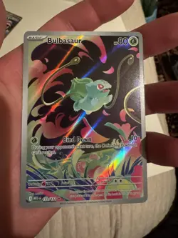 Bulbsaur 133/132 Full Art Holo Pokemon Mega Evolutions English Near Mint #2 - Image 2