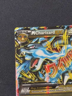 Pokemon M Charizard EX Mega Full Art Holo Ultra Rare Flashfire 69/106 2014 - Image 1