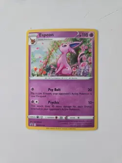 Pokemon SWSH174 - Black Star Promo Espeon Cosmos Holo - Image 2
