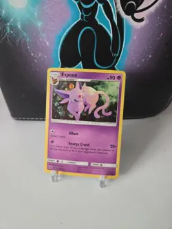 Pokemon TCG Espeon 89/214 Cosmos Holo Blister Exclusives Lost Thunder VLP - Image 1