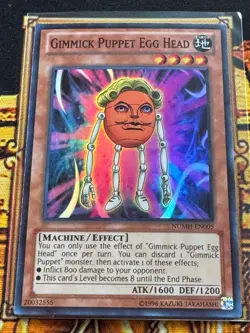 Mint/Near Mint Super Rare Gimmick Puppet Egg Head NUMH-EN005 - Image 1