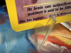 Alakazam 1/102 Holo Rare Base Set WOTC 1999 Pokemon Card LP - Image 5