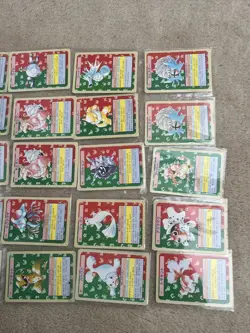 35 Topsun Green Back 1995 Nintendo Pokemon Cards Japanese - set - Image 4