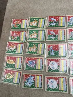 35 Topsun Green Back 1995 Nintendo Pokemon Cards Japanese - set - Image 5