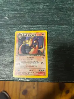Dark Charizard 1st edition Pokemon card - Image 1