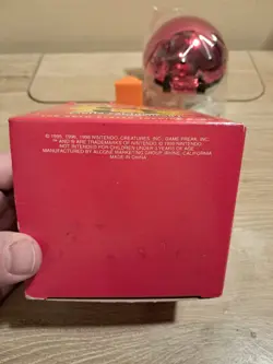 Pokemon Pikachu 23K Gold Plated Card Red Burger King Nintendo 1999 - New Opened - Image 5