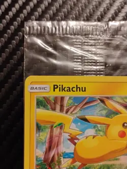 SEALED Pikachu Non Holo Promo Card Sun Moon Sm04 TCG 2016 Target Exclusive Mint - Image 4