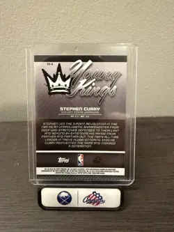 2025-26 Bowman Chrome Stephen Curry #YK-4 Young Kings Insert GS Warriors - Image 2