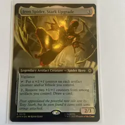 MTG: Spider-Man - Iron Spider, Stark Upgrade(Extended Art Foil ) - Rare - 0279 - Image 1