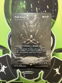 Hugo Kupka (Bruse Tarl, Boorish Herder) Borderless R 0050 Final Fantasy MTG NM - Image 1
