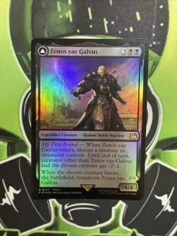 Zenos Yae Galvus Foil Rare FIN 0127 Rare Final Fantasy Mtg LP - Image 1