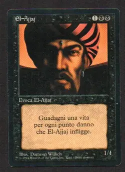 MtG El-Hajjaj El-Ajjaj (Foreign Black Bordered) ITA - Image 1