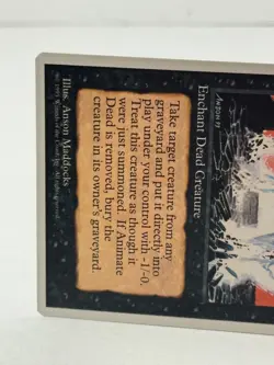 MTG**Animate Dead 4th Edition Regular**LP NM** Vintage Magic the Gathering - Image 4