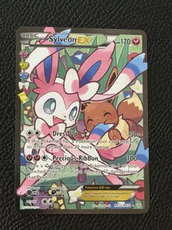 Pokemon TCG Sylveon EX Full Art RC32-32 Generations Radiant Collection Rare - Image 1