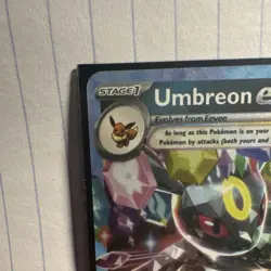 Pokemon Sv: Prismatic Evolutions UMBREON EX 060/131 DOUBLE RARE HOLO - Image 2