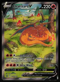 Charizard V SWSH260 - Pokemon Sword & Shield Promo (MP) - Image 1