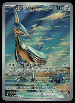 Skarmory 209/191 - Pokemon Surging Sparks - Illustration Rare (NM) - Image 1