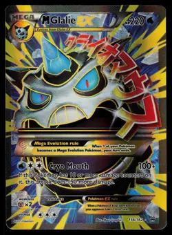 M Glalie EX 156/162 - Pokemon BREAKthrough - Ultra Rare (NM) - Image 1