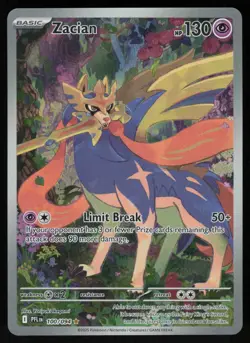 Zacian 100/094 - Pokemon Phantasmal Flames - Illustration Rare (NM) - Image 1