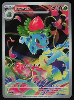 Ivysaur 134/132 - Pokemon Mega Evolution - Illustration Rare (NM) - Image 1