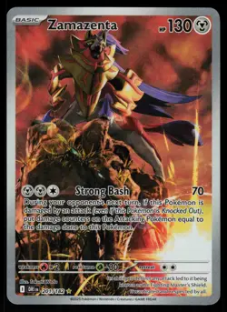 Zamazenta 201/182 - Pokemon Destined Rivals - Illustration Rare (LP) - Image 1