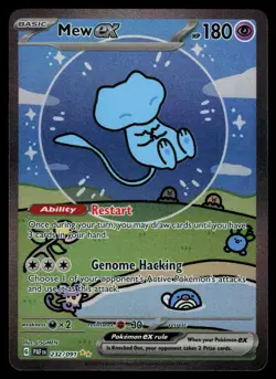 Mew ex 232/091 - Pokemon Paldean Fates - Special Illustration Rare (NM) - Image 1