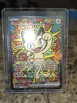 Pokemon Meowth ex 121/088 Perfect Order Special Illustration Rare (READ) - Image 2