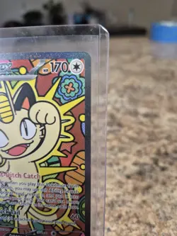 Pokemon Meowth ex 121/088 Perfect Order Special Illustration Rare (READ) - Image 4